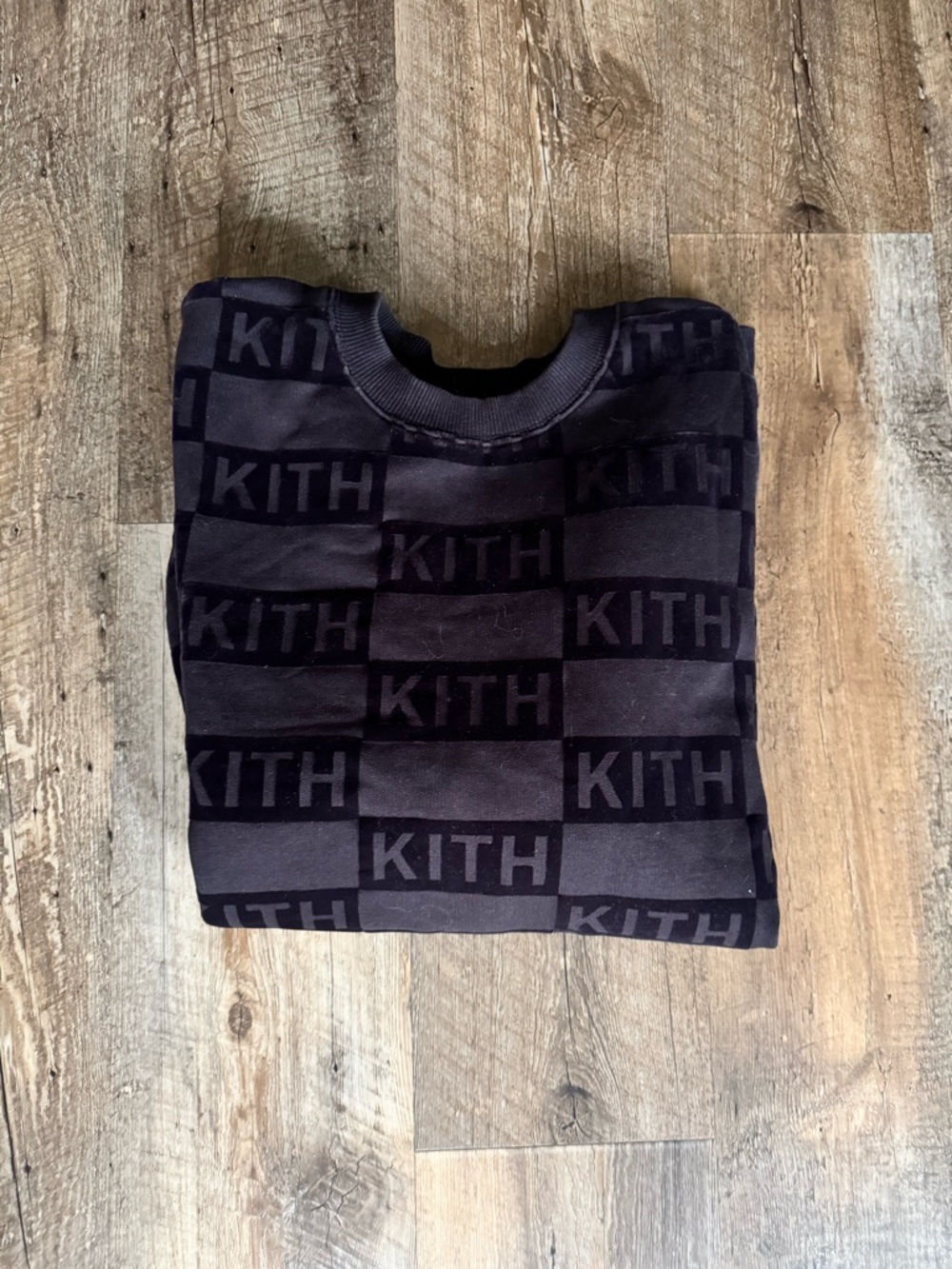 Kith Brown Logo Crewneck Sweatshirt